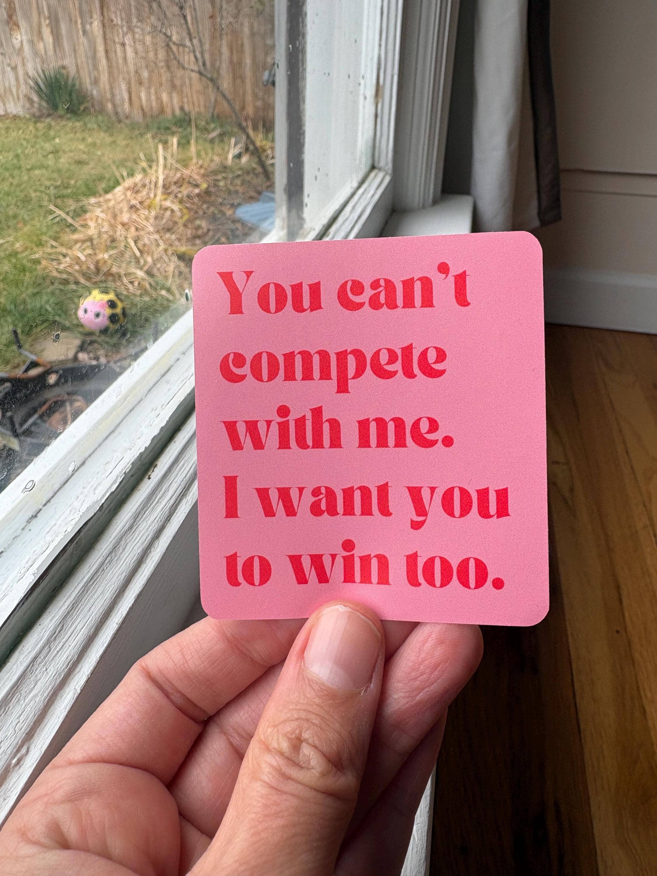 Anna Liz Heart Designs - Wholesale Sticker - Empowering Women Vinyl Sticker – Support and Win Together4