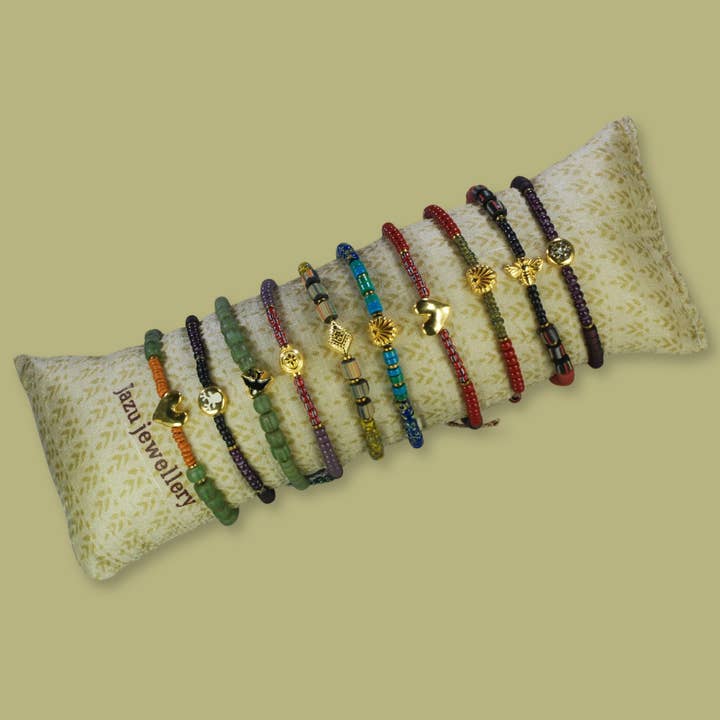 Jazu Jewellery - Wholesale Beaded Bracelet - Handmade bracelets with assorted African beads1