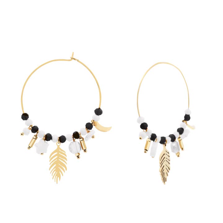 AMORINO SRL - Wholesale Oorringen - OORRINGEN MET HANGERS EN KRISTALLEN - NK21124112F565