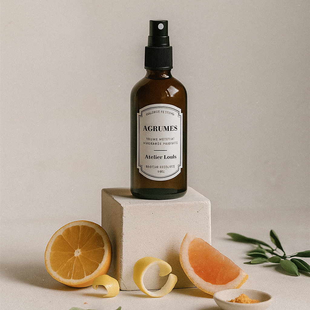 Atelier Louis – wholesale Rums- och linnespray – Citrusgrönsaksdimma1