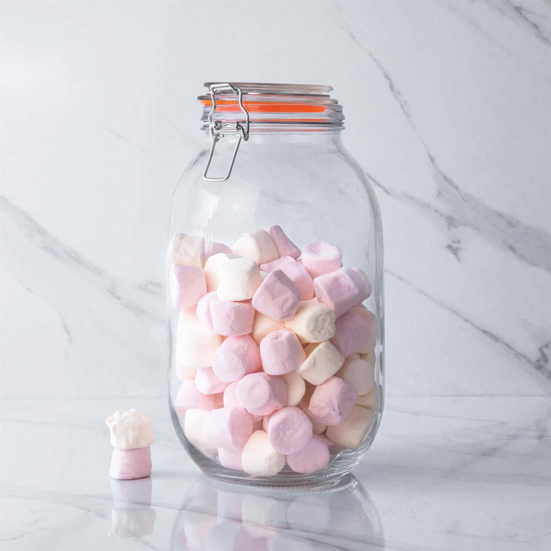 Rinkit Ltd – wholesale Jar – Argon Tableware Glass Storage Jar - 3000ml1