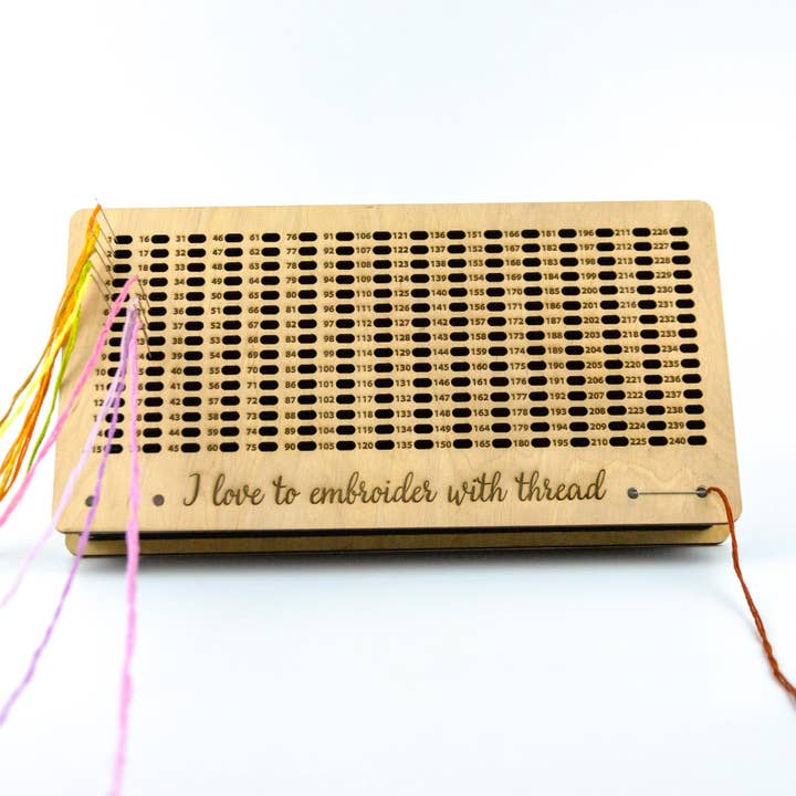 Embroidery craft - Wholesale Embroidery/cross-stitch supplies - Needle storage organizer 240 slots for embroidery OG-082