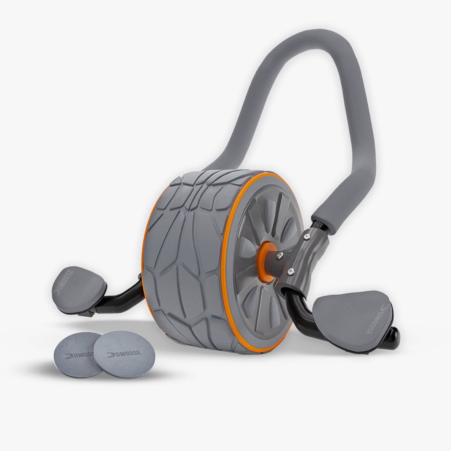 Gray Ab Roller Wheel With Elbow Support for wholesale on Faire0