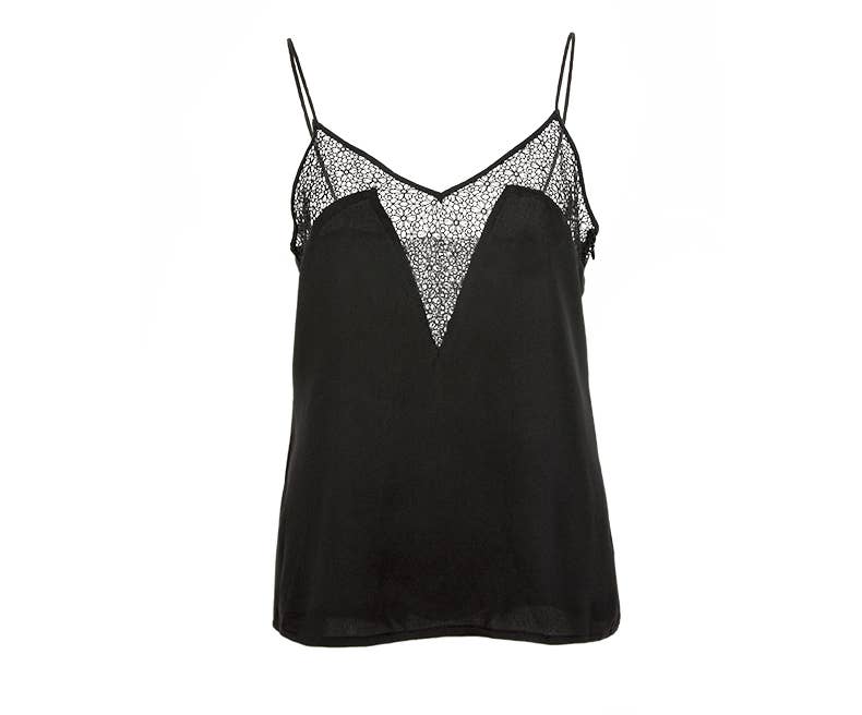 SUNDAY LIFE - Wholesale Camisole - Women's - FABIENNE - CAMISOLE WITH TRANSPARENCY3