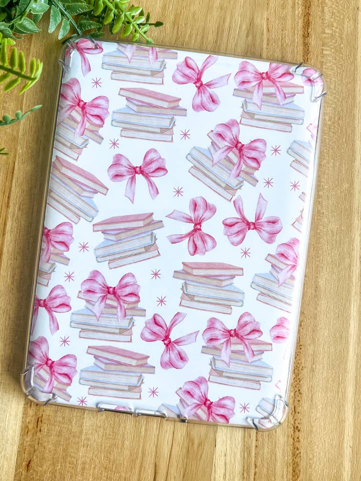 Coquette Book Lover E-reader Insert for wholesale by Tia’s Dream Design Co