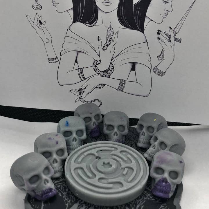 Rebel Potions - Venta al por mayor Ceras perfumadas - Hecate cera derretida tartas brujería regalo wicca pagan