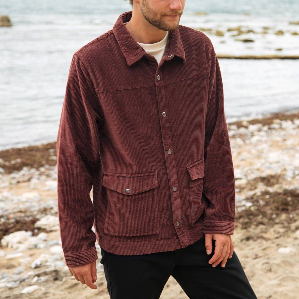 Rapanui Clothing - Wholesale Jacket - Men's - Men's Rowan Corduroy Jacket3