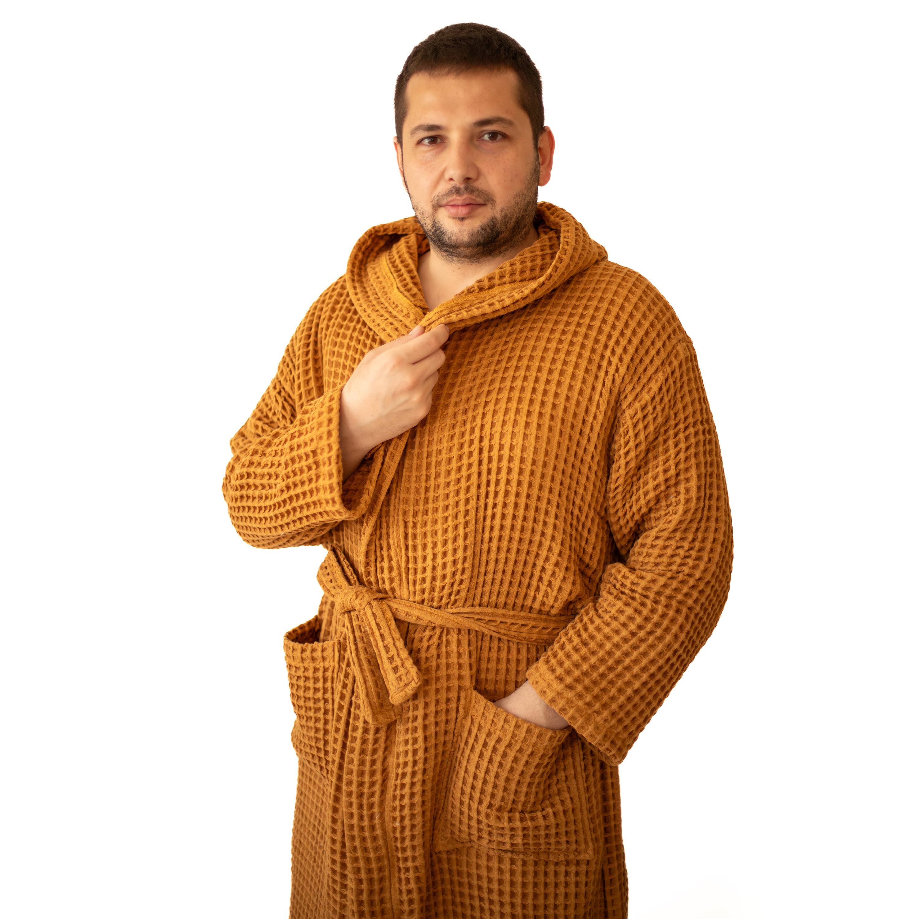 Vivamaison – Engroshandel Morgenkåbe - Unisex – Premium Vaflet Bomuld Badekåbe, Unisex Spa Komfort87