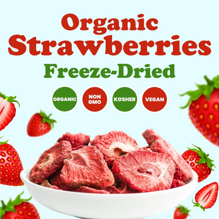 Food To Live - Wholesale Dried/dehydrated fruit - Organic Freeze-Dried Strawberries – by Food to Live3
