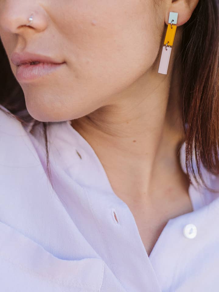 Pendientes París pastel para venta al por mayor de Seron