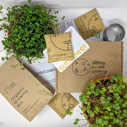 Getting People Growing - Wholesale Plant Seeds - MicroKit - Microgreen growing kit2