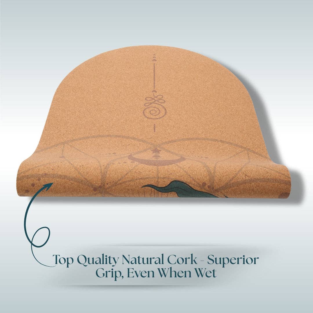 Within Enlightenment – wholesale Yoga mat – The Resilience Cork Yoga Mat 3MM8