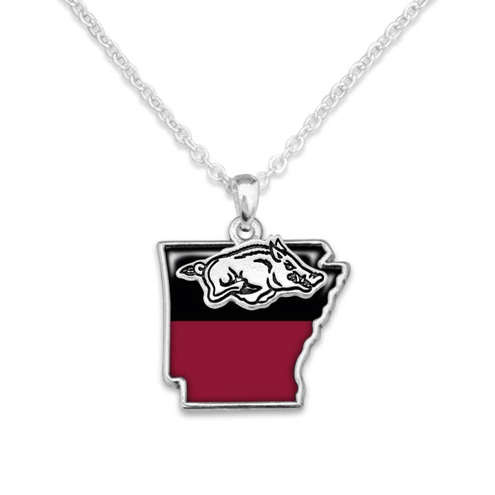 Arkansas Razorbacks Tara Necklace for wholesale by From The Heart