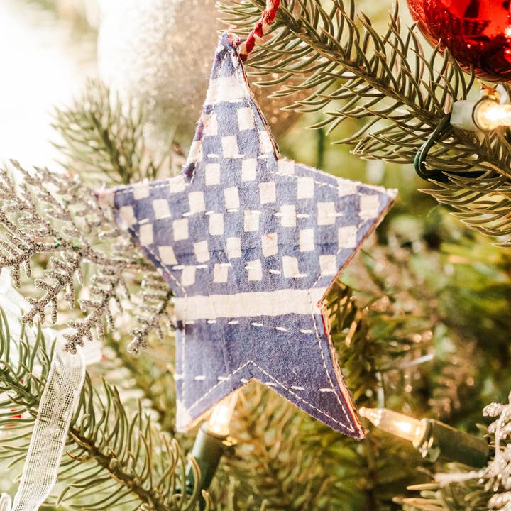 Asha Project - Wholesale Ornament - Kantha Christmas Ornaments | Star0