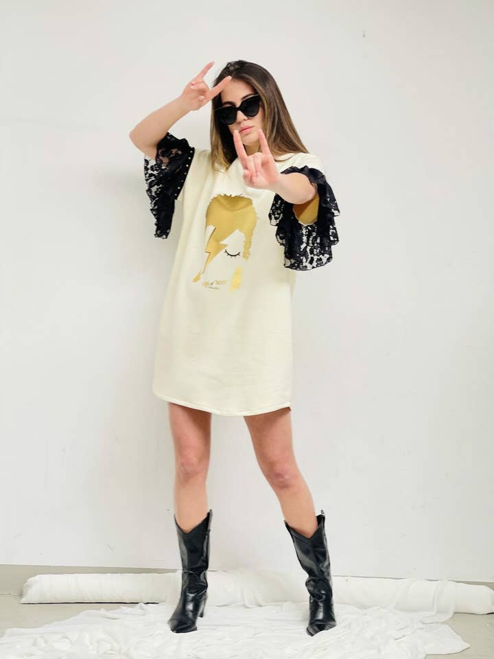 Tina Punk Lightning dress for wholesale by Chill&Buy