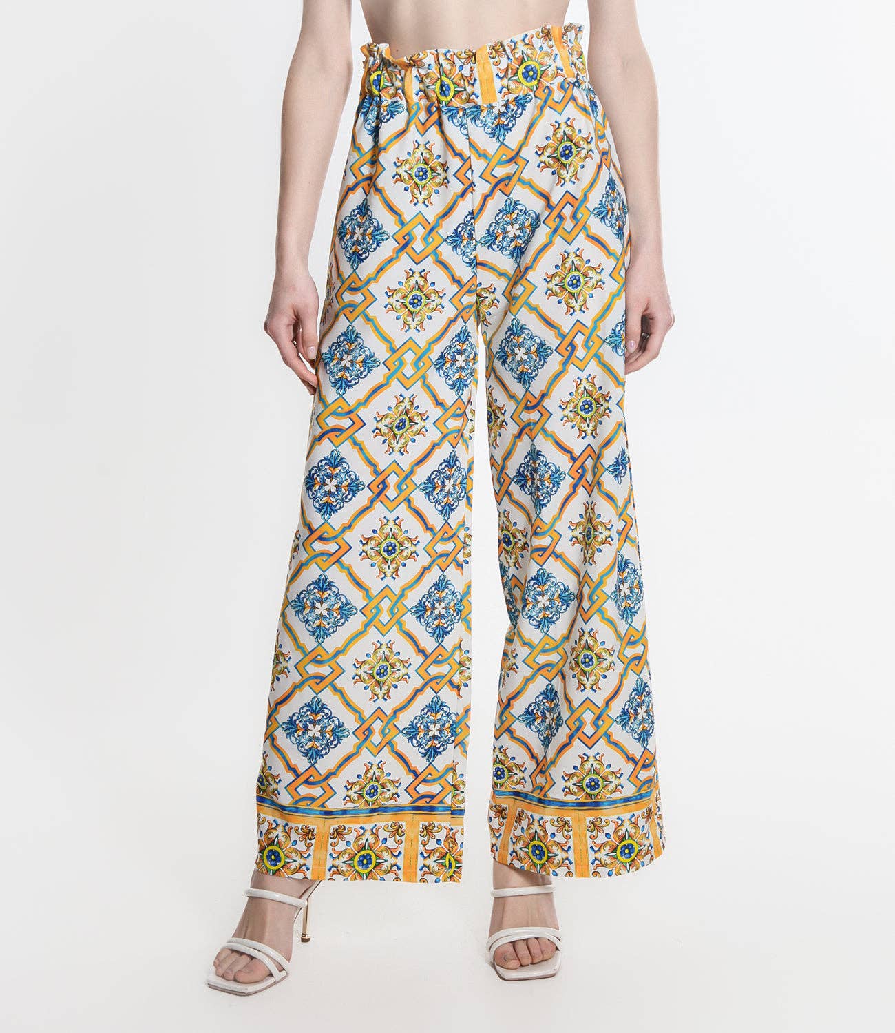 WHITE SICILIA PANTS for wholesale on Faire1