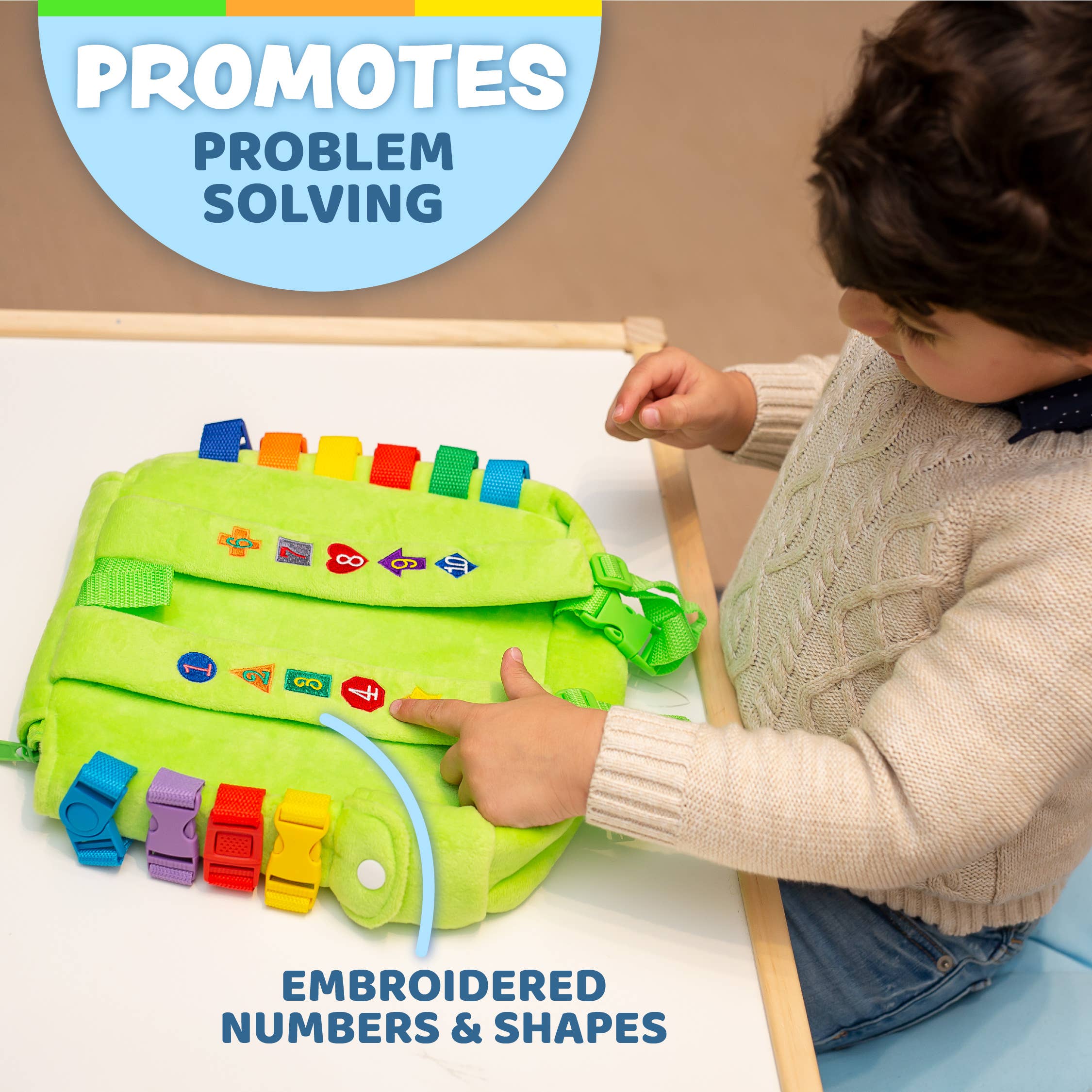 Buckle Toys - Wholesale Backpack - Kids - Buddy Backpack3