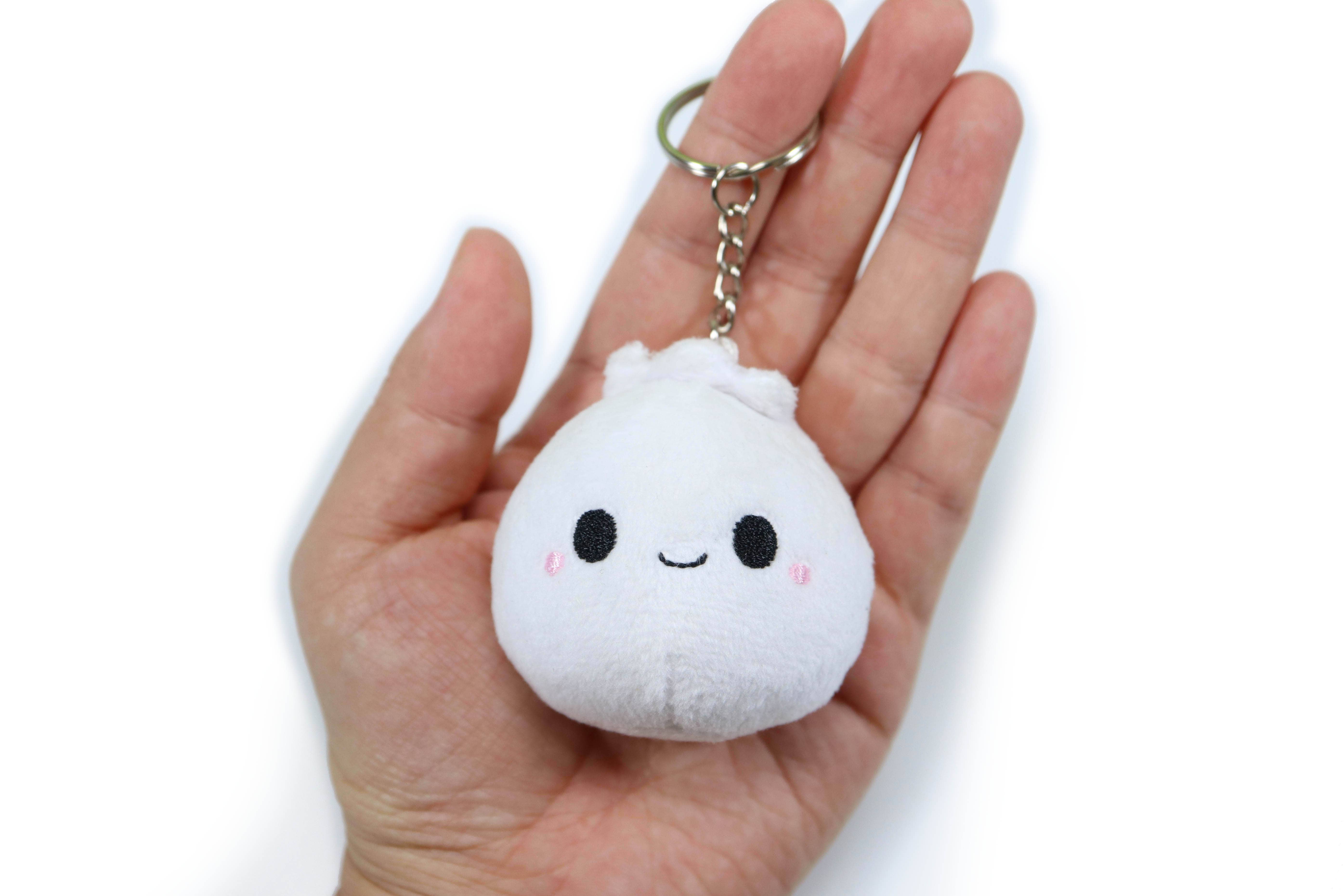 Emii Creations - Wholesale Keychain - Unisex - Tiny Bao Plush Key & Bag Charm0