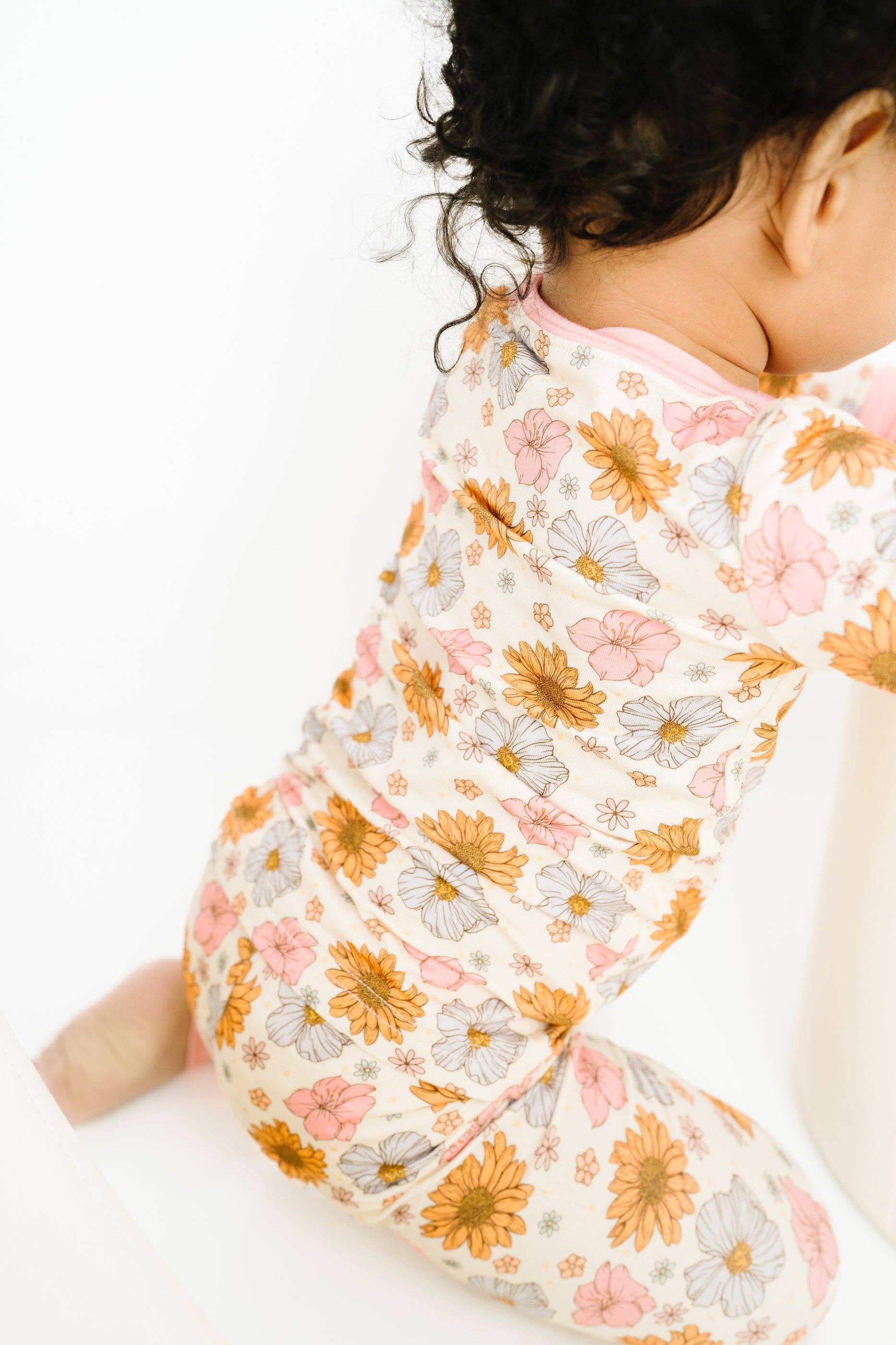 Little One Shop - Wholesale Top & Pant Set - Baby - Maybelle Floral Bamboo Set4