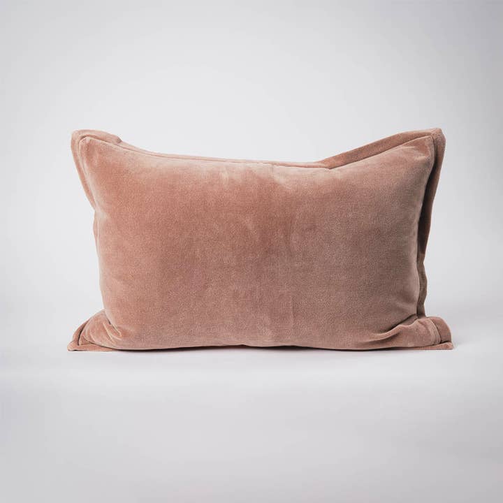Eadie Lifestyle - Wholesale Throw pillow cover - Evelyn Velvet Cushion Cover - Clay