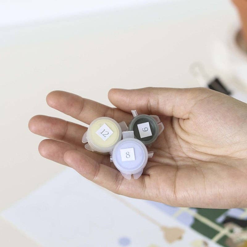 La Petite Épicerie - Vente Kit de bricolage - Number Painting Kit - Rome by Hoglet and Co1