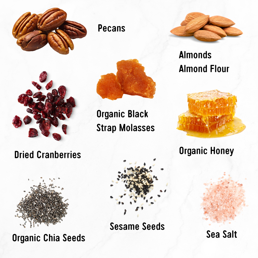 Taos Bakes - Wholesale Snack Bar - Caramel Pecan + Cranberries | Snack Bars | 1.8oz1