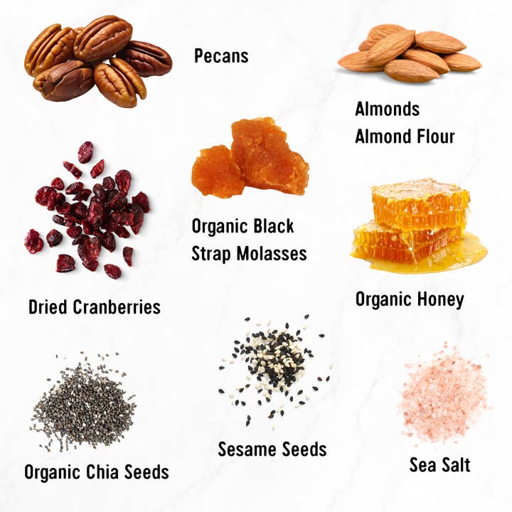 Taos Bakes - Wholesale Snack Bar - Caramel Pecan + Cranberries | Snack Bars | 1.8oz1