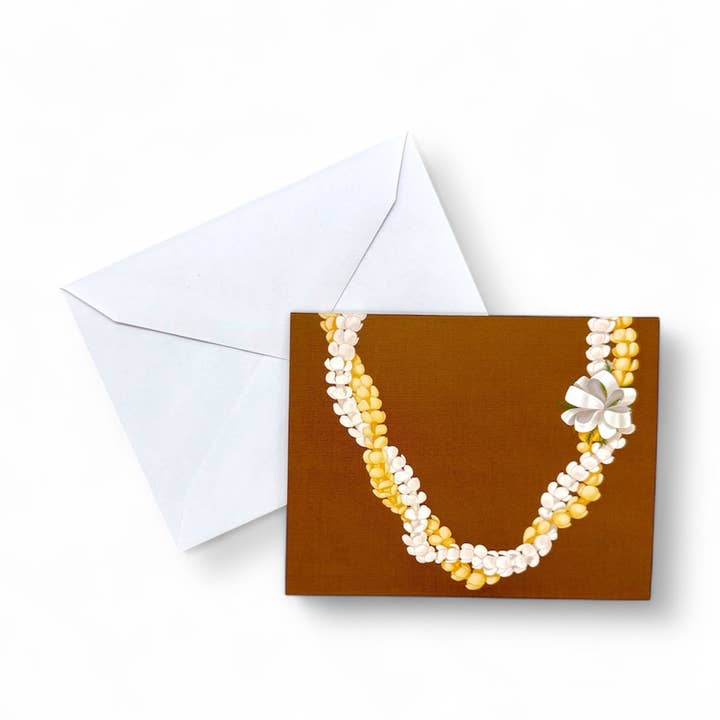 CARTÃO DE SAUDAÇÃO DUPLO PUAKENIKENI por atacado de Homegrown