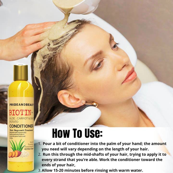 PrideandBeauty - Wholesale Hair Conditioner - Sweet Potato, Carrot, Keratin Hair Mask, Hair Conditioner