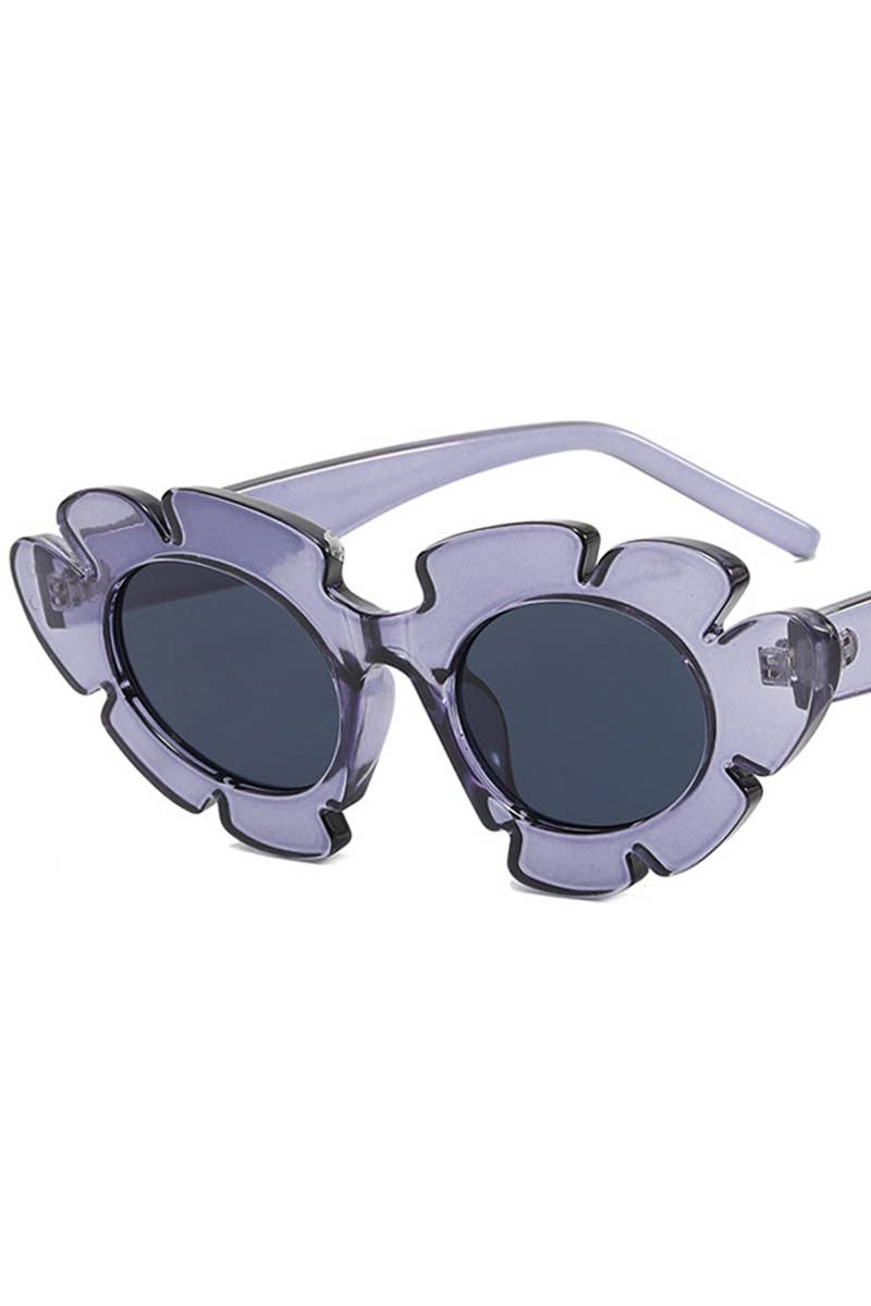 ACCITY - Wholesale Sunglasses - Women's - SUNFLOWER SHAPED SUNGLASSES_CWASG01319