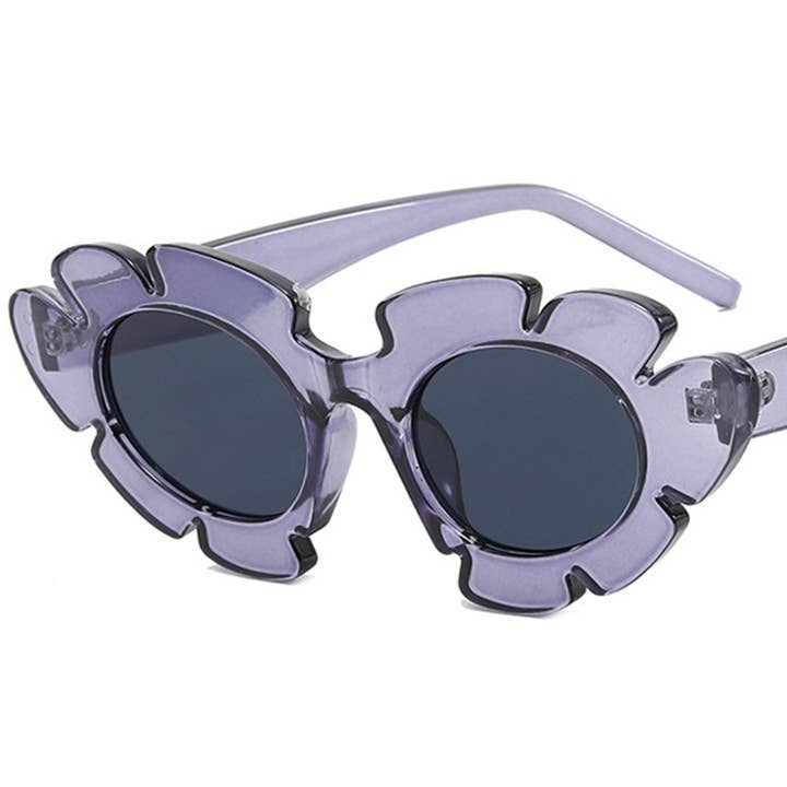 ACCITY - Wholesale Sunglasses - Women's - SUNFLOWER SHAPED SUNGLASSES_CWASG01319