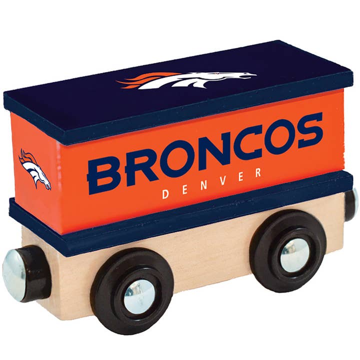 Masterpieces Puzzles - Wholesale Toy Car/Truck - Kids - Denver Broncos Toy Train Box Car