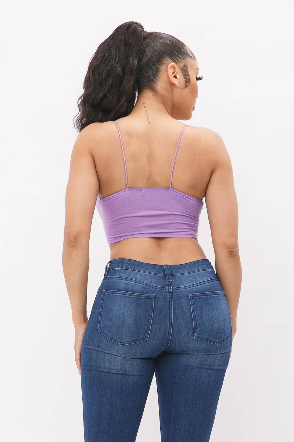 Julia by LoveJ - Wholesale Knit Top - Women's - Front Cutout Detail Crop Top3