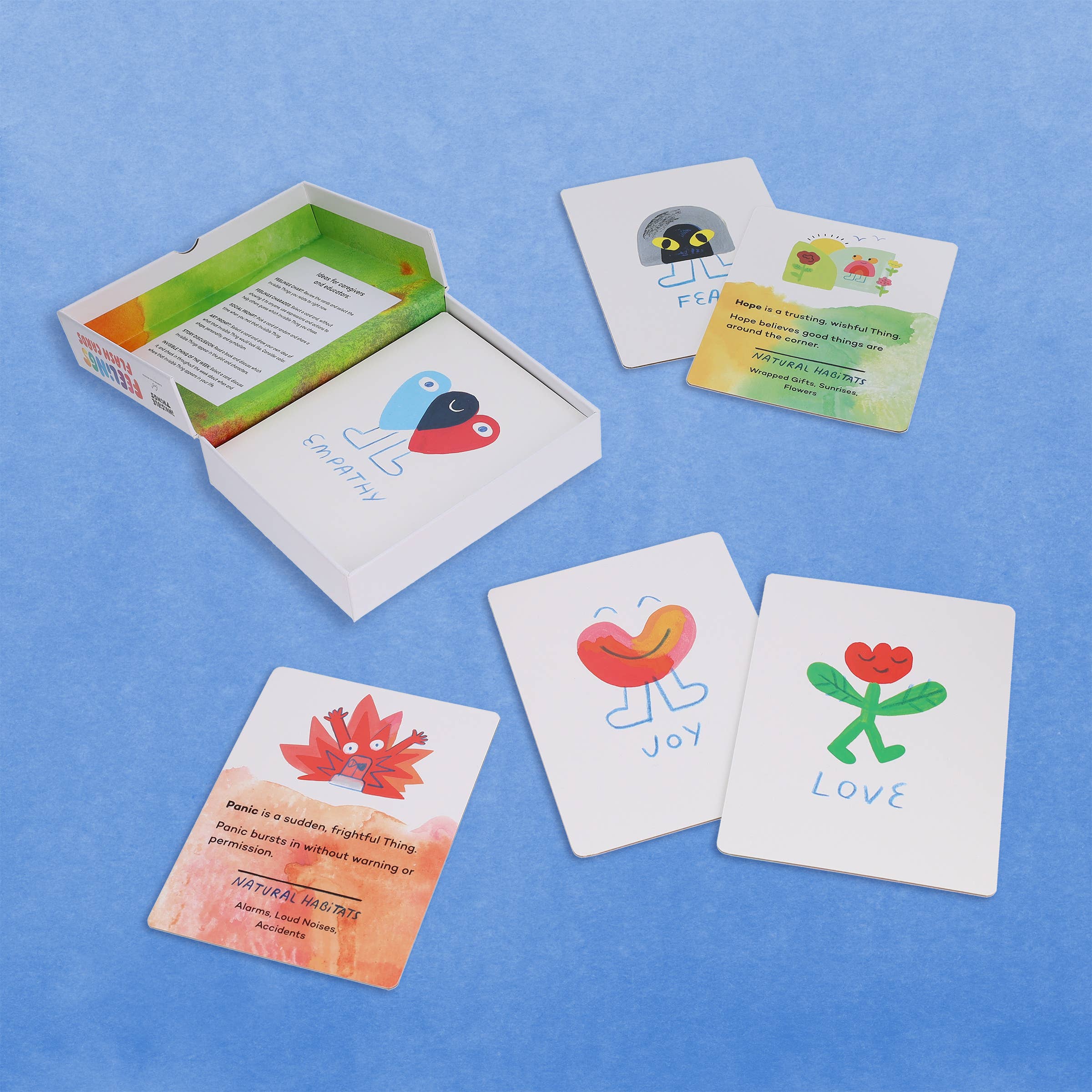 Chronicle Books - Wholesale Learning Cards - Kids & Baby - Invisible Things Feelings Flash Cards10