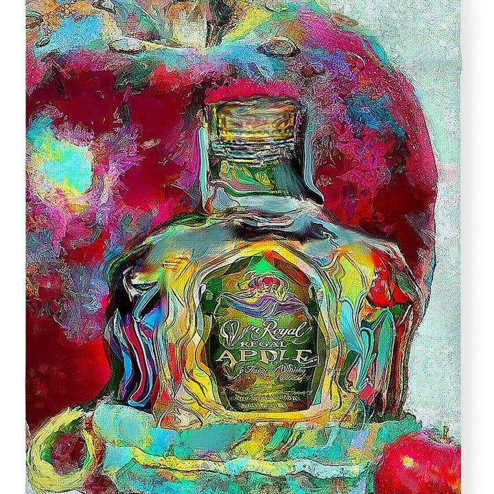 Crown Royal Apple - Blanket for wholesale by Drunk Girl Art