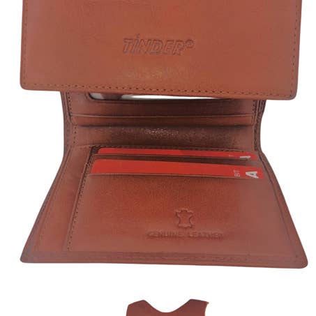 Brangio (Italy) Company Inc. – Großhandel Brieftasche – Herren – Klassische Tinder-Geldbörse aus echtem Leder5