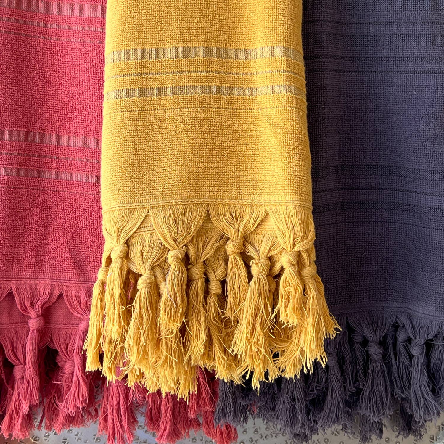 Karawan Authentic - Wholesale Bath Towel - ORGANIC COTTON FOUTA - Dolce-color CITRINE Collection5