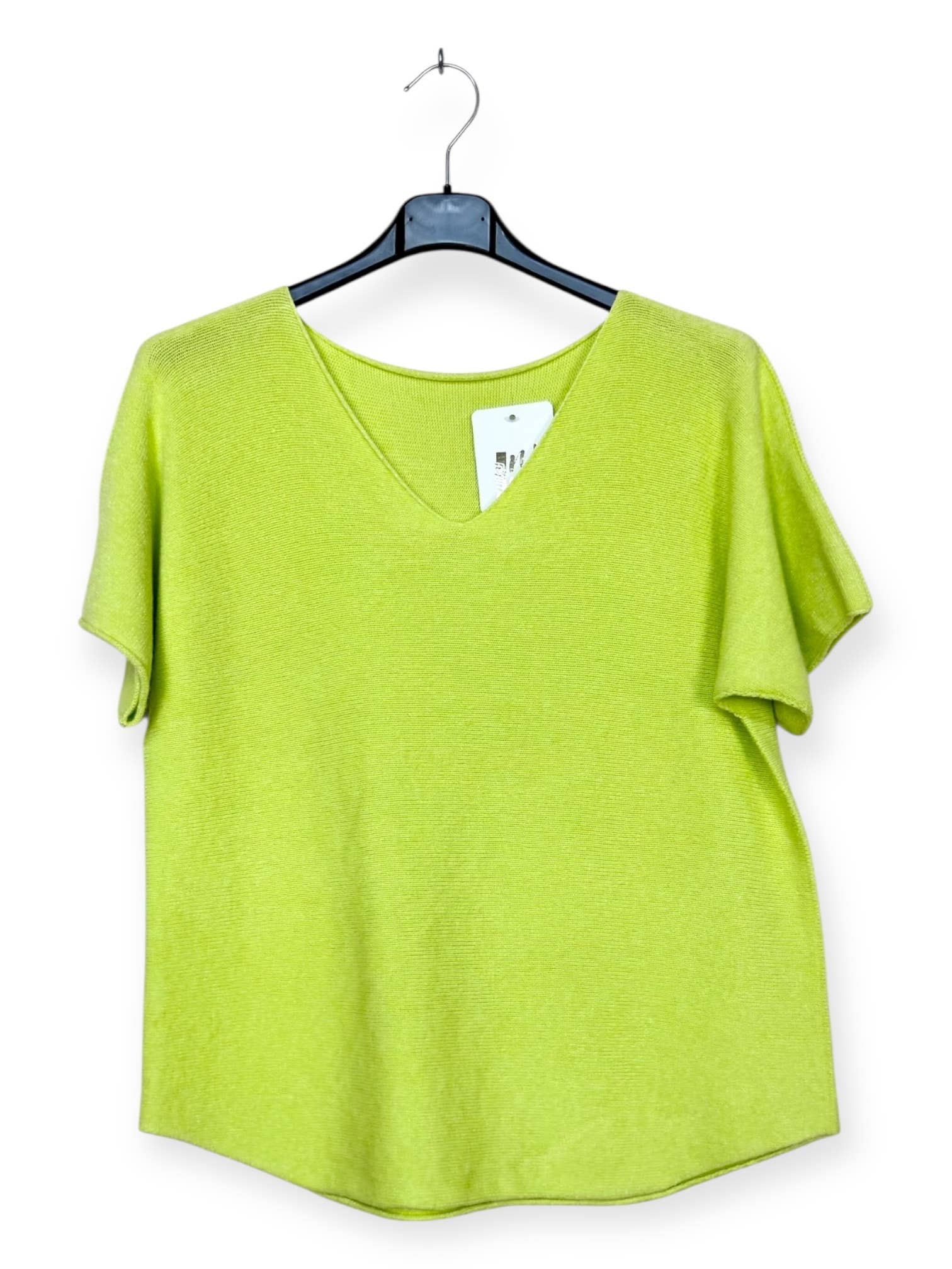 Lucky Nana - Wholesale Knit Top - Women's - AH 2203 - Soft Short-Sleeve Top32
