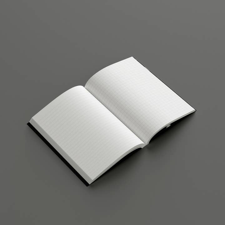 Talk and Tell - Venta al por mayor Cuadernos - Cuaderno A5 de mármol negro