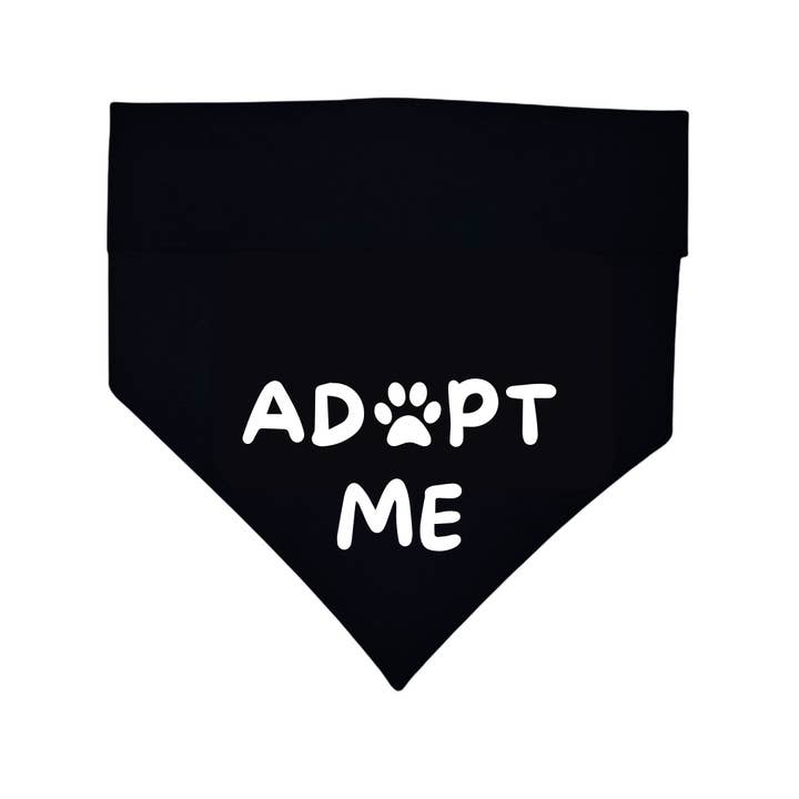ECO4PAWS – Großhandel Haustier-Bandana – Hund – Adoptiere mich Hundehalstuch