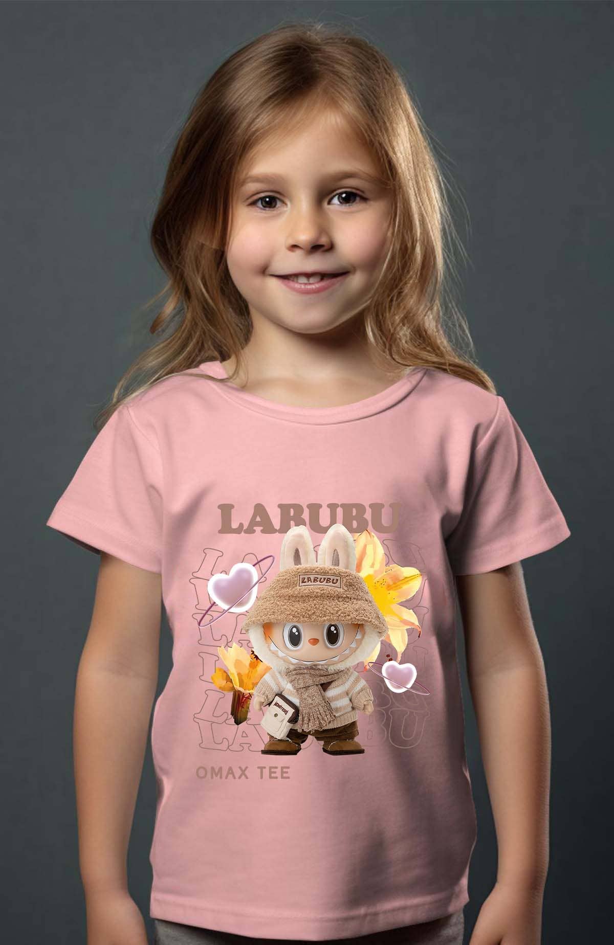 IALD - Wholesale Screen Printed T-Shirt - Kids - Omax Bob - Girl's T-shirt1