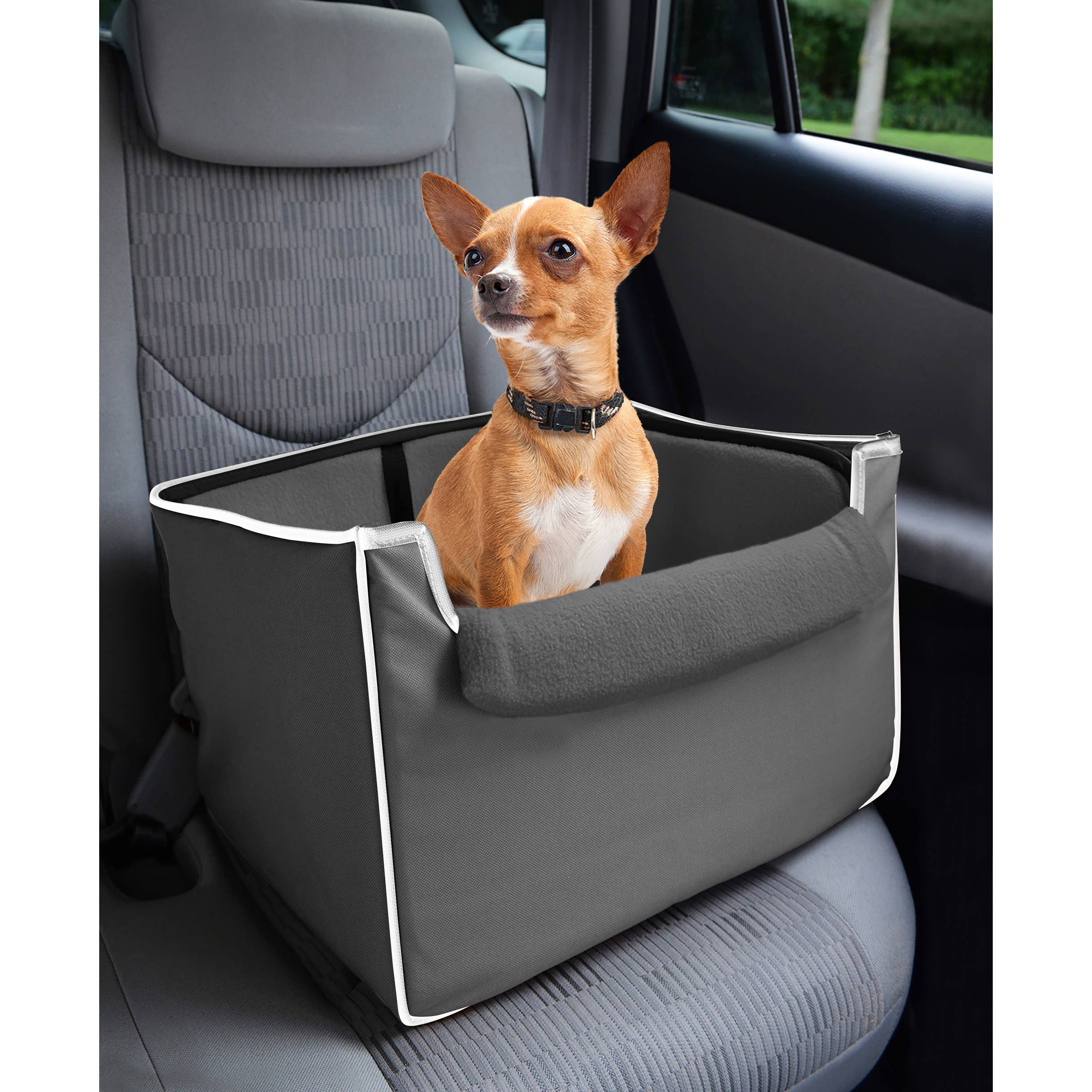 Precious Tails - Wholesale Pet Carrier - Cat/Dog - Co-Pilot Pet Collapsible Car Booster Seat12