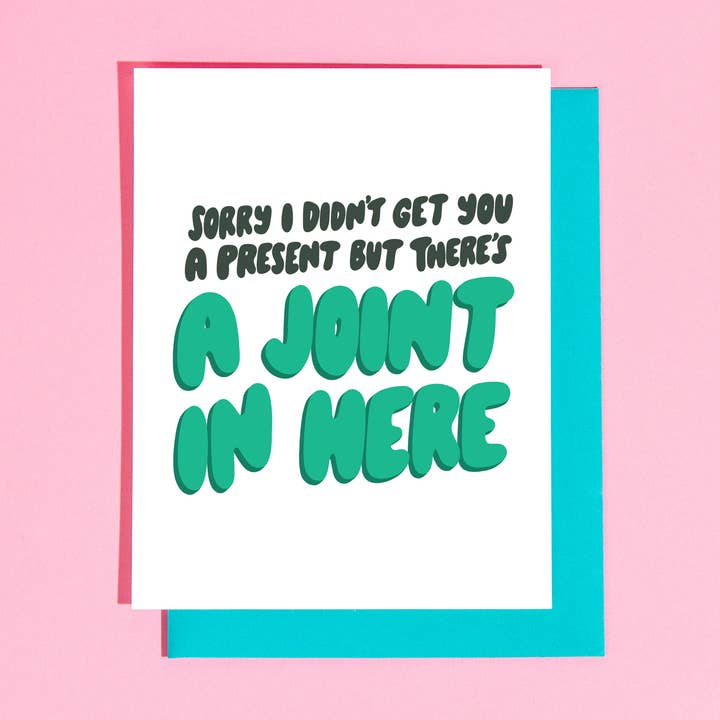 Joint in Here födelsedagskort - SISTA CHANSEN UPPHÖRD för wholesale av Your Gal Kiwi
