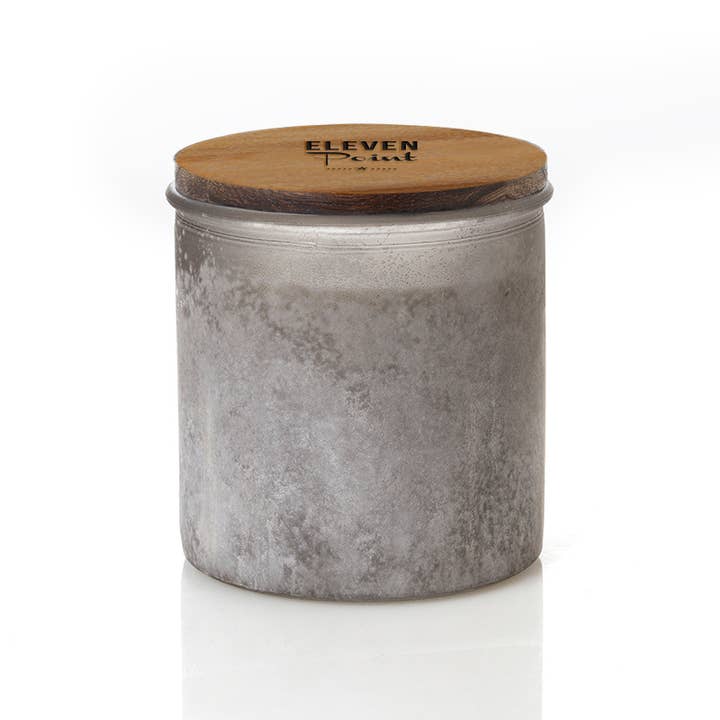 Eleven Point Fragrance - Wholesale Jar/Filled Candle - Gray River Rock Candle1