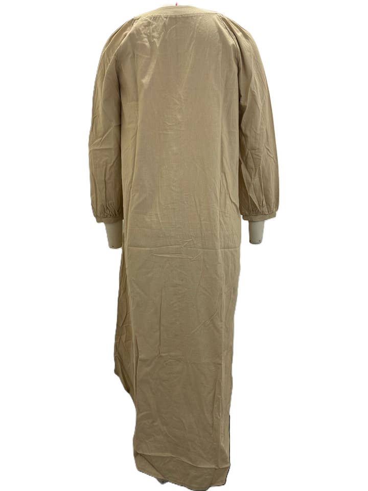 HIDDENBRAND - Wholesale Dress - Women's - Stylish Casual Long-Sleeved Cardigan Dress9