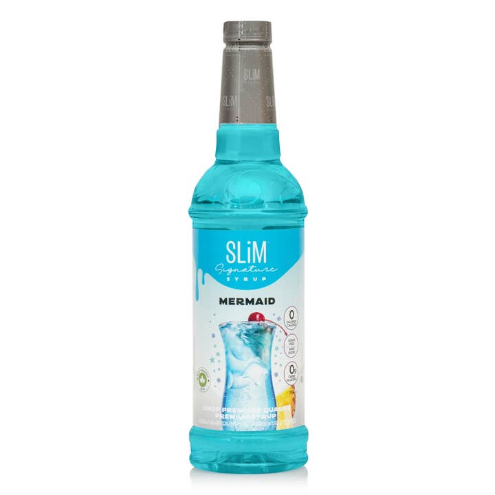 Slim Syrups - Wholesale Flavored Syrup - Slim Syrups Sugar Free Mermaid Syrup