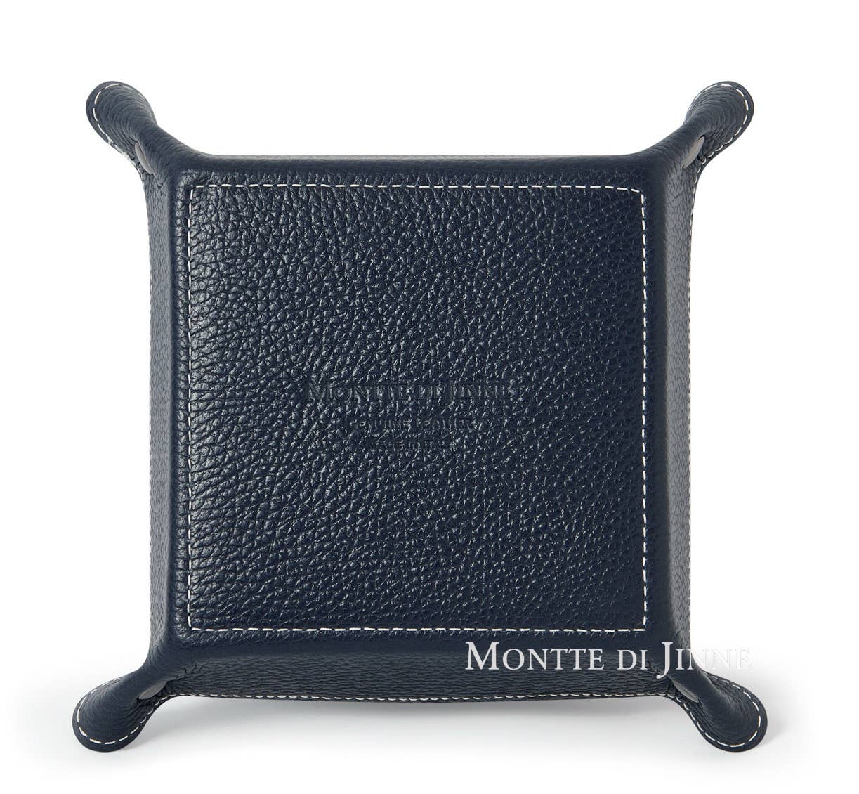 MONTTE DI JINNE - Wholesale Decorative Tray - Italian Handmade Genuine Leather Valet Tray9