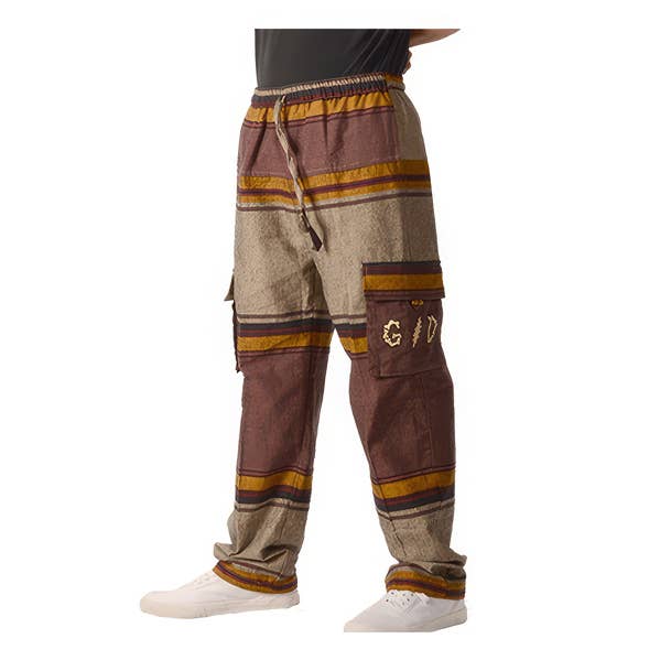 Gypsy Rose - Wholesale Pants - Men's - Grateful Dead Bolt And Bones Hand Embroidered Pants1