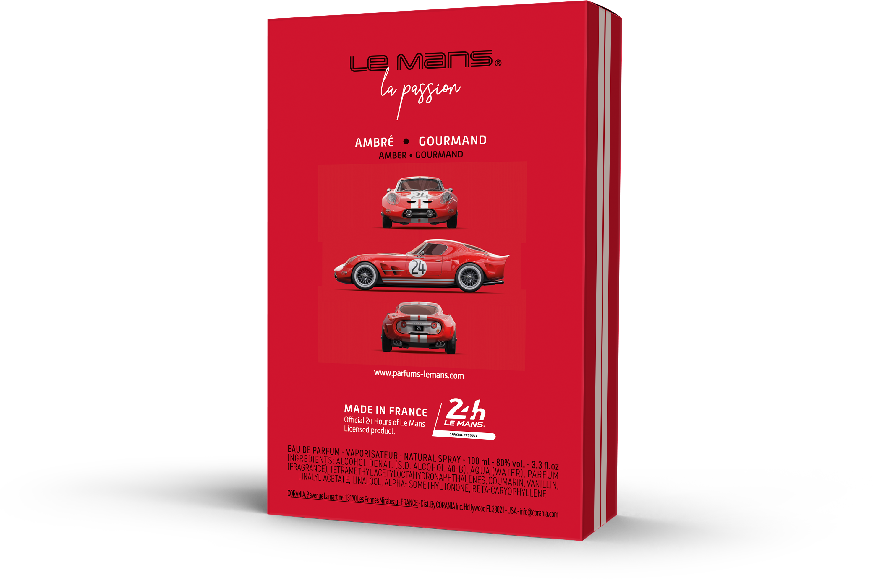 Le Mans - Distributed by Scents of Europe - Wholesale Cologne Spray - 24H Le Mans Car Race Perfume - Amber & Gourmand Fragrance3