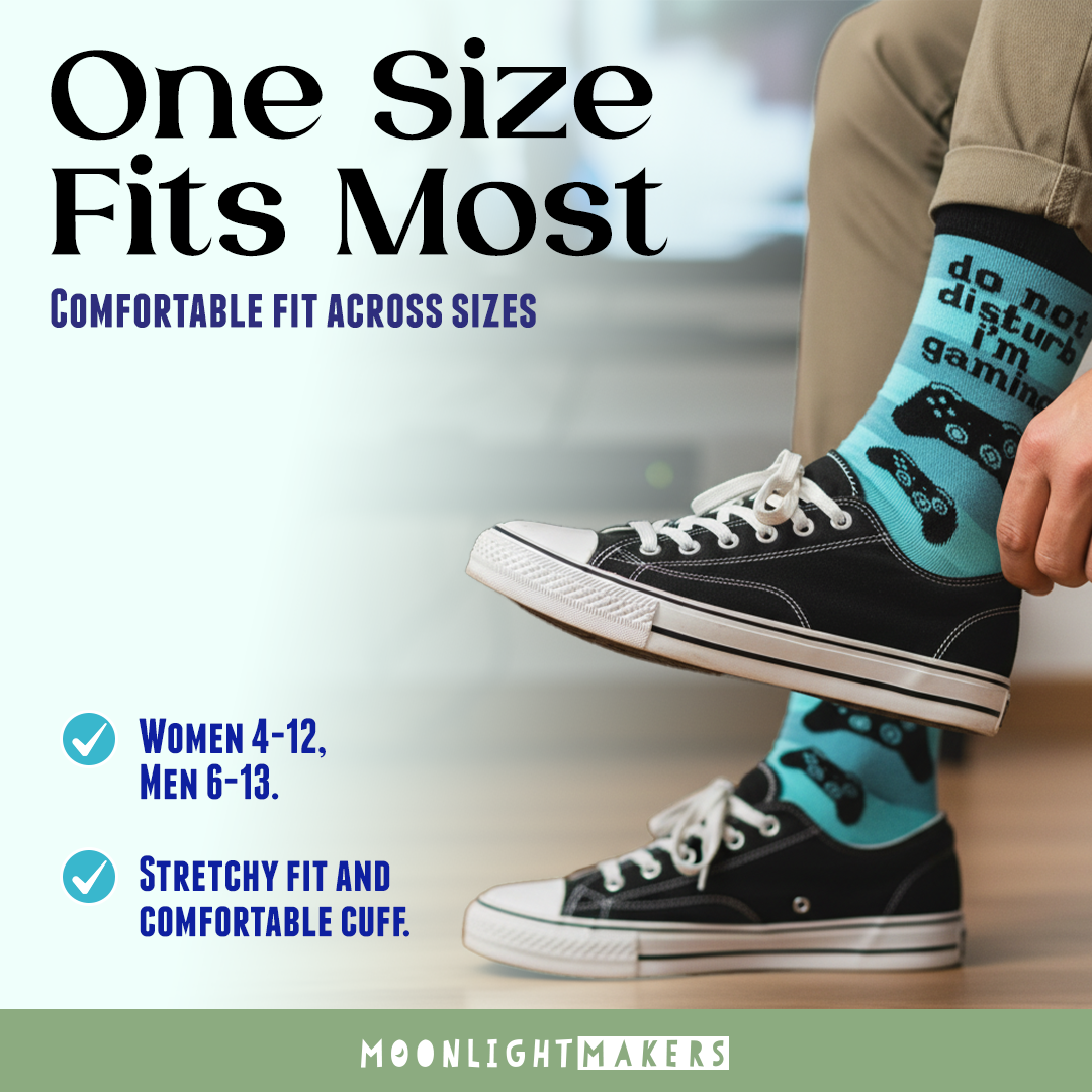 Moonlight Makers - Vendita all'ingrosso Calzini - Unisex - I'd Rather Be Golfing - Divertenti calzini unisex - Regalo per il golf12